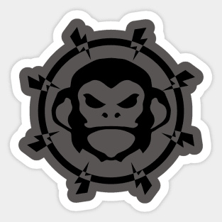 Shock The Monkey Sticker